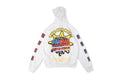 Glo Gang Boyz Worldwide Beverage Cartoon Zip-Up Hoodie - Light Gray - product image 2