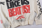 Hellstar Studios If You Don't Like Us, Beat Skull Hoodie - Light Gray - product image 11