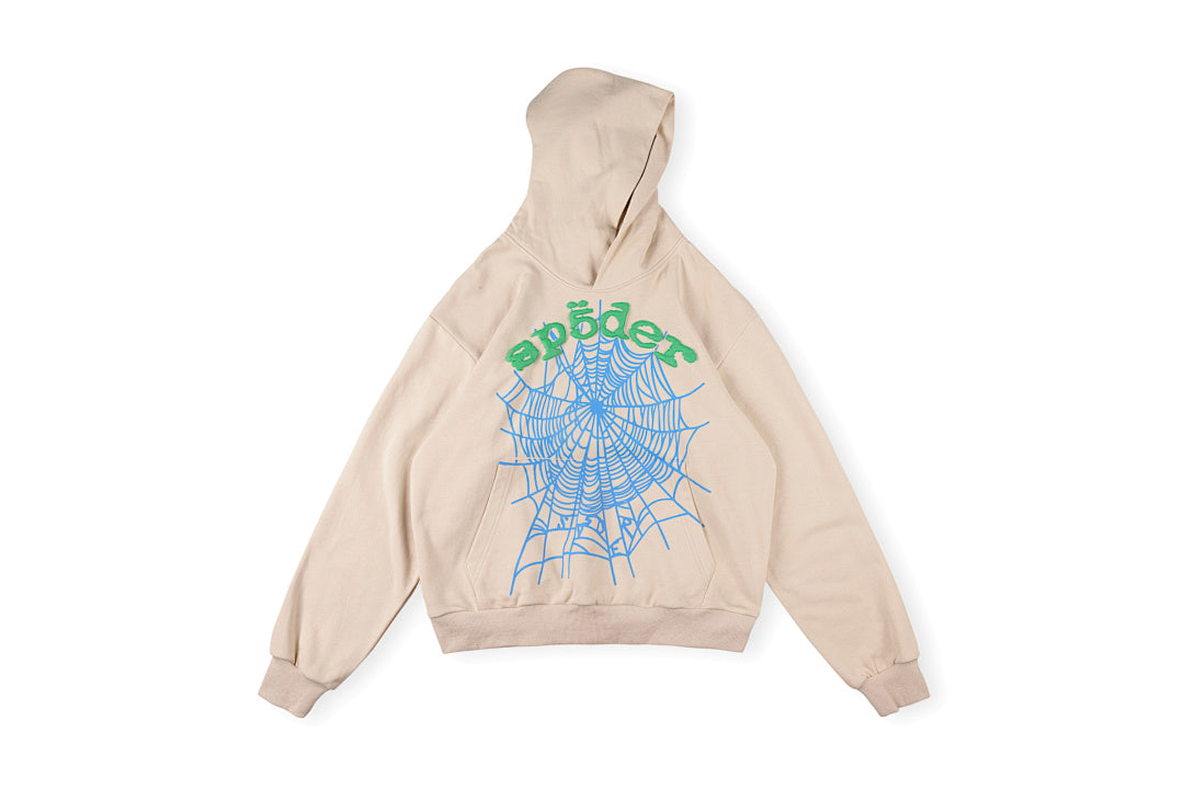 Sp5der 555555 Og Web Hoodie - Light Blue - product image 6