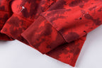 Hellstar Studios Skull Logo Tie-Dye Hoodie - Red - product image 5