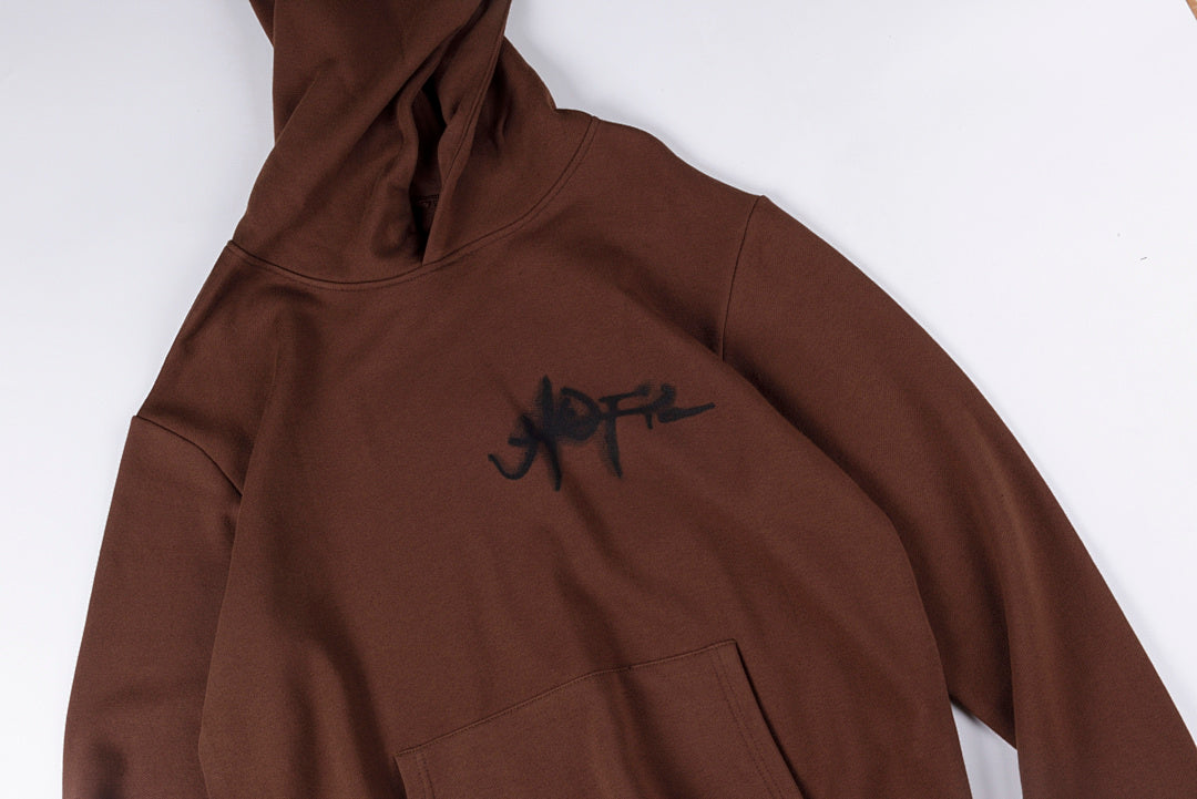 Travis Scott Utopia A2 Iron Mask Hoodie - Brown - product image 8