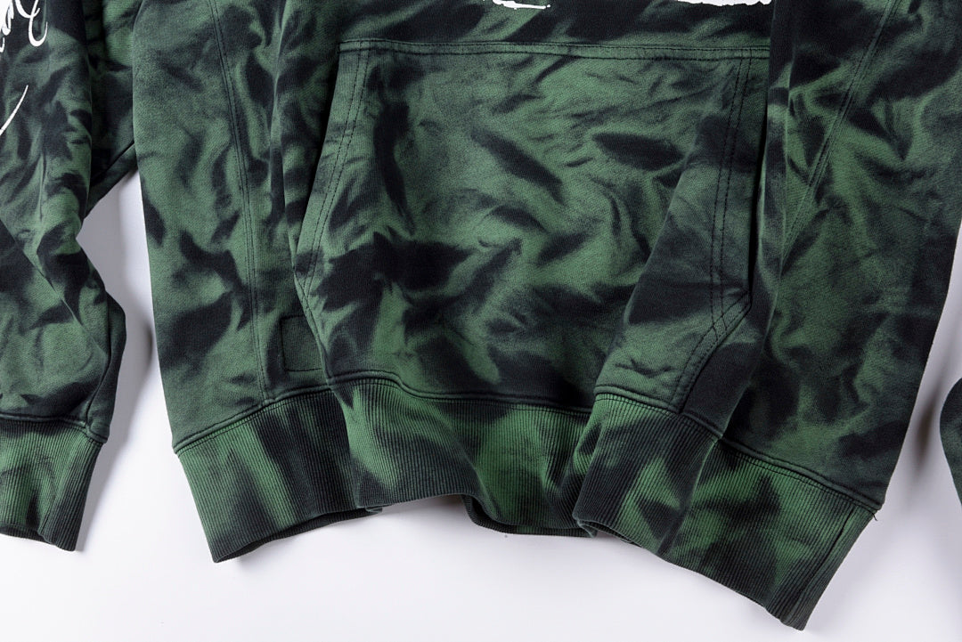 Hellstar Green Marble Paradise Hoodie - Black - product image 9