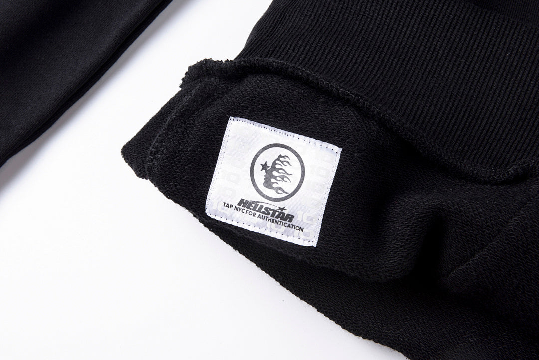 Hellstar Studios Sample Blank Rainbow Hoodie - Black - product image 4