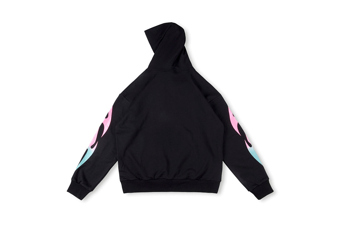 Hellstar Studios Sample Blank Rainbow Hoodie - Black - product image 2