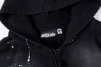 Hellstar Studios Washed Full Zip Hoodie - Black - product image 9