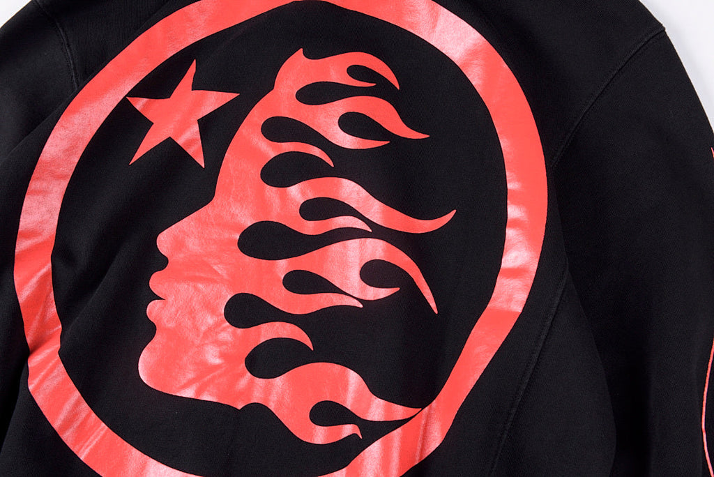 Hellstar Studios Airbrushed Skull Washed Hoodie - Black - product image 11