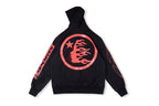 Hellstar Studios Airbrushed Skull Washed Hoodie - Black - product image 2