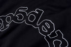 Sp5der Embroidered Logo Print American Hoodie - Black - product image 5