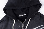 Hellstar Studios Washed Cotton Zip-Up Hoodie - Black - product image 5