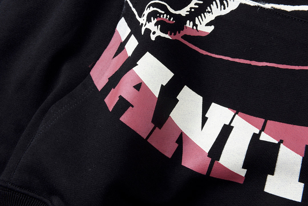 Saint Vanity As Seen on Instagram Cotton Hoodie - Black - product image 6