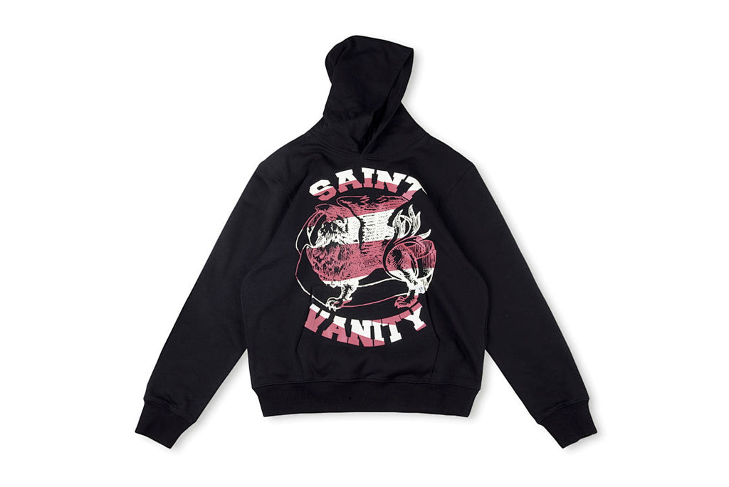 Saint Vanity As Seen on Instagram Cotton Hoodie - Black - product image 12