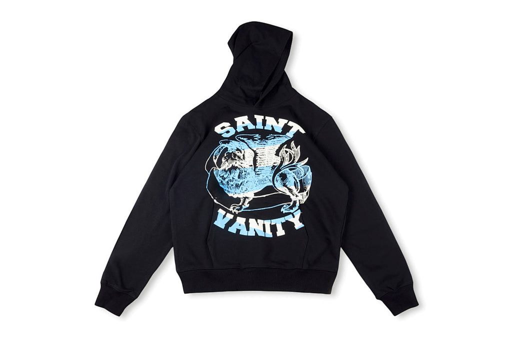 Saint Vanity As Seen on Instagram Cotton Hoodie - Black - product image 1