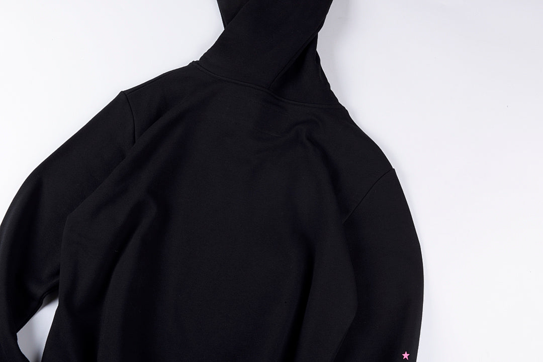 Sp5der 555555 Classic Web Print Hoodie - Black - product image 13