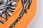 Hellstar Studios Sun Zip Hoodie Capsule 11 - Orange - product image 6