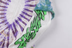 Hellstar Studios Tie-Dye Embroidery Patchwork Hoodie - Light Gray - product image 8