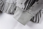 Hellstar Studios Street Style Zip-Up Hoodie - Light Gray - product image 5