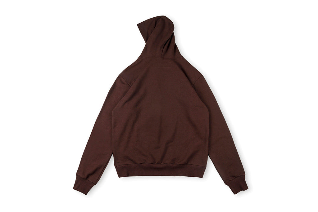 Sp5der 555555 Classic Web Crystal Hoodie - Burgundy - product image 2