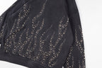 Hellstar Studios Washed Beaded Hoodie - Charcoal - product image 11