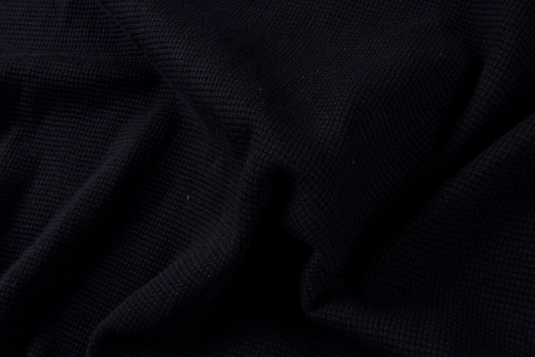 Glo Gang Eroded Glo Thermal Washed Hoodie - Black - product image 3