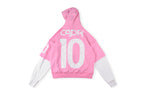 Project Capri Emergency Cotton Patchwork Full Zip Hoodie - Gray - product image 3