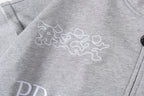 Project Capri Emergency Cotton Patchwork Full Zip Hoodie - Gray - product image 7