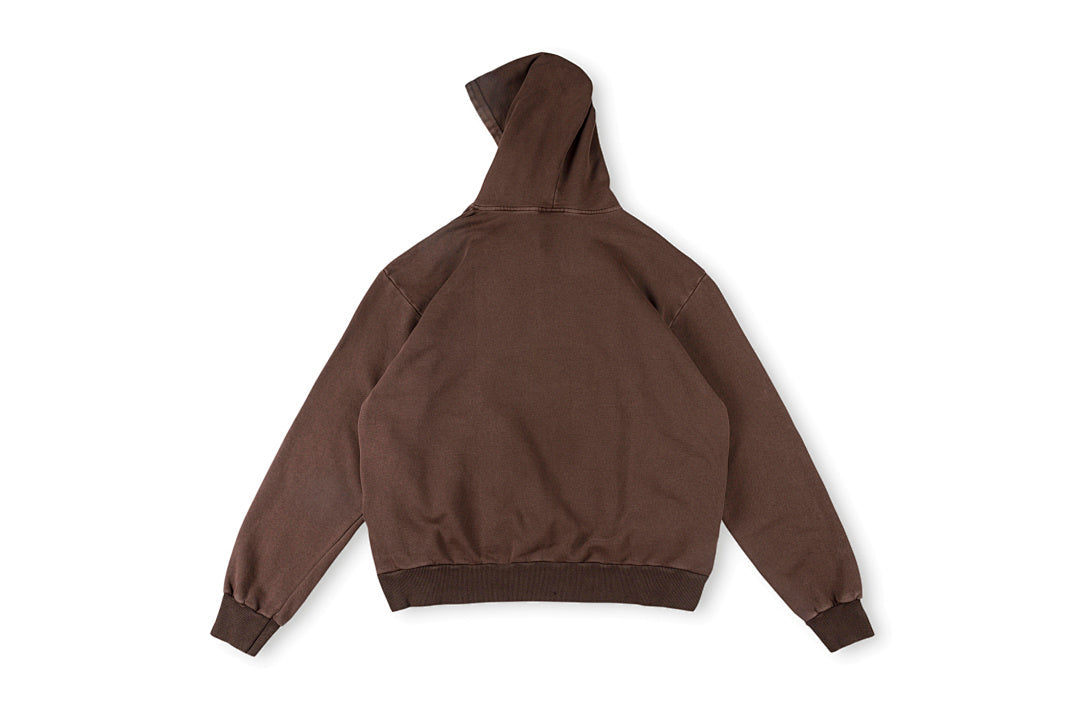 Saint Vanity Patchwork Portrait Pullover Hoodie - Black - product image 3