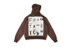 Saint Vanity Patchwork Portrait Pullover Hoodie - Black - product image 4