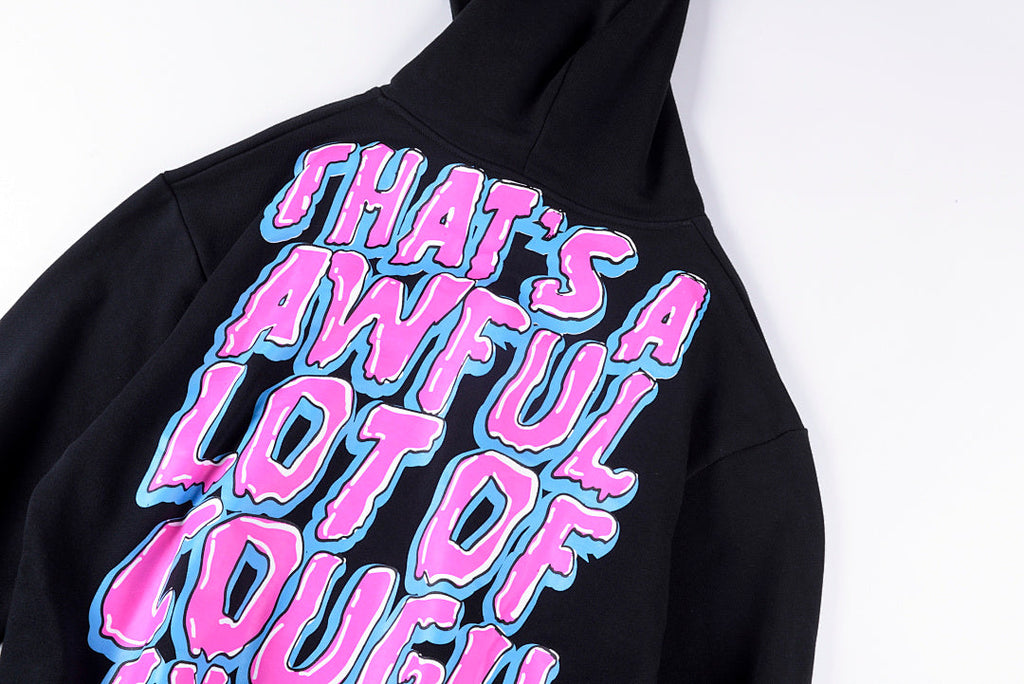 That's A Awful Lot Of Cough Syrup American Style Trendy Casual Hoodie - Black - product image 11