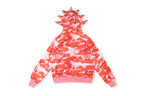 Glo Gang Camo Cartoon Embroidery Casual Matching Set Hoodie - Black - product image 5