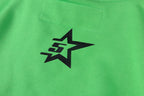 Sp5der 555555 Worldwide Spider Web Rhinestone Hoodie - Green - product image 9