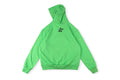 Sp5der 555555 Worldwide Spider Web Rhinestone Hoodie - Green - product image 2