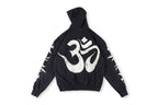 Hellstar Studios American Street Washed Distressed Hoodie - Navy Black - product image 2