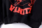 Saint Vanity Letter Print American Casual Cotton Hoodie - Black - product image 9
