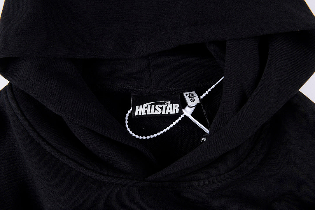 Hellstar Studios Gradient Print Casual Set Hoodie - Black - product image 5
