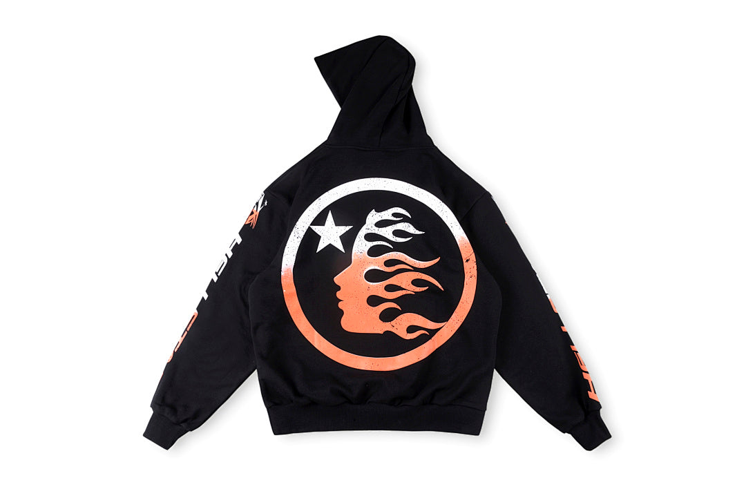 Hellstar Studios Gradient Print Casual Set Hoodie - Black - product image 2