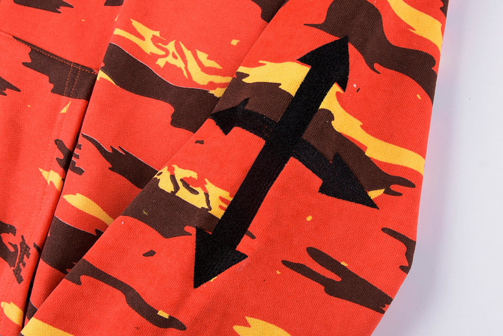 Glo Gang The Glory Full Zip Hoodie - Red - product image 5