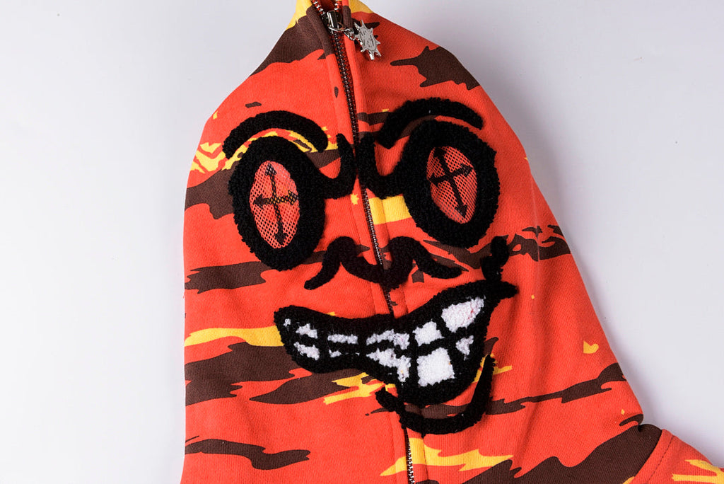 Glo Gang The Glory Full Zip Hoodie - Red - product image 7