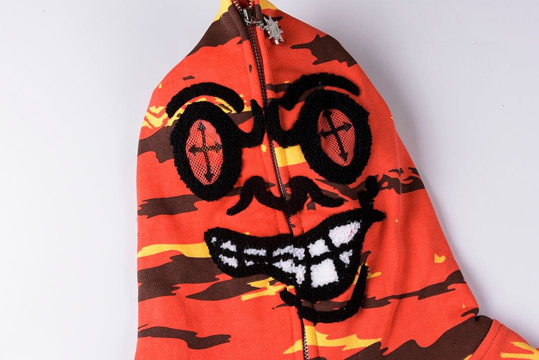 Glo Gang The Glory Full Zip Hoodie - Red - product image 7