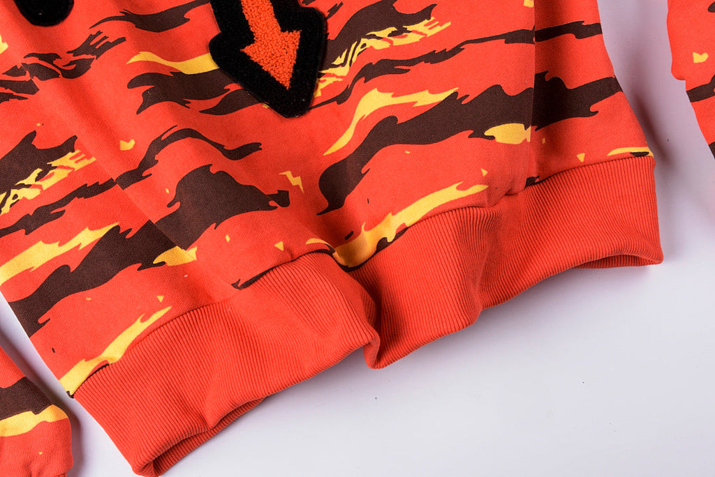 Glo Gang The Glory Full Zip Hoodie - Red - product image 10