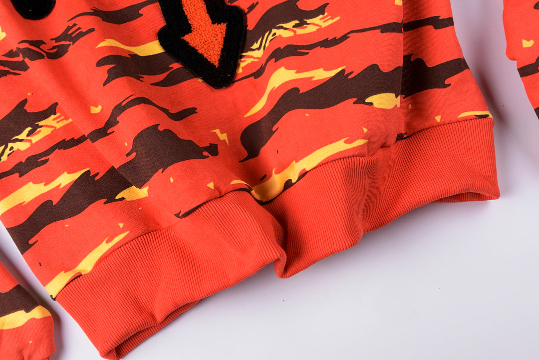 Glo Gang The Glory Full Zip Hoodie - Red - product image 10