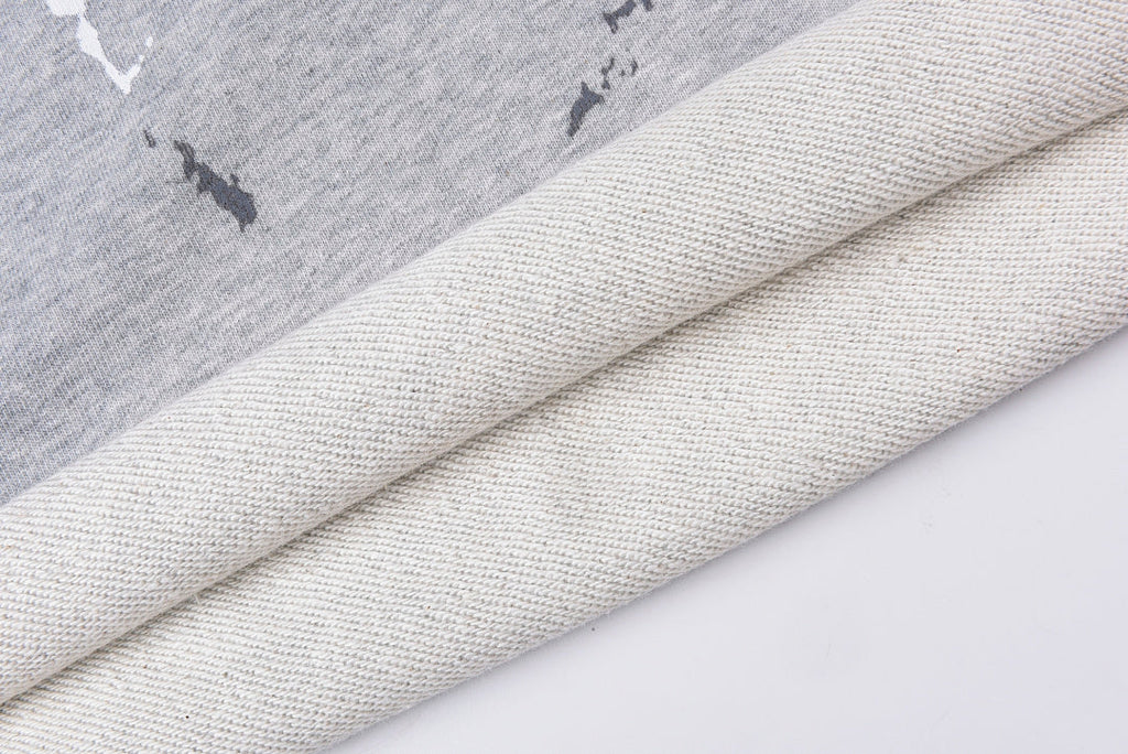 Saint Vanity Vintage Print Cotton Crewneck Sweatshirt Vol. II - Light Gray - product image 5