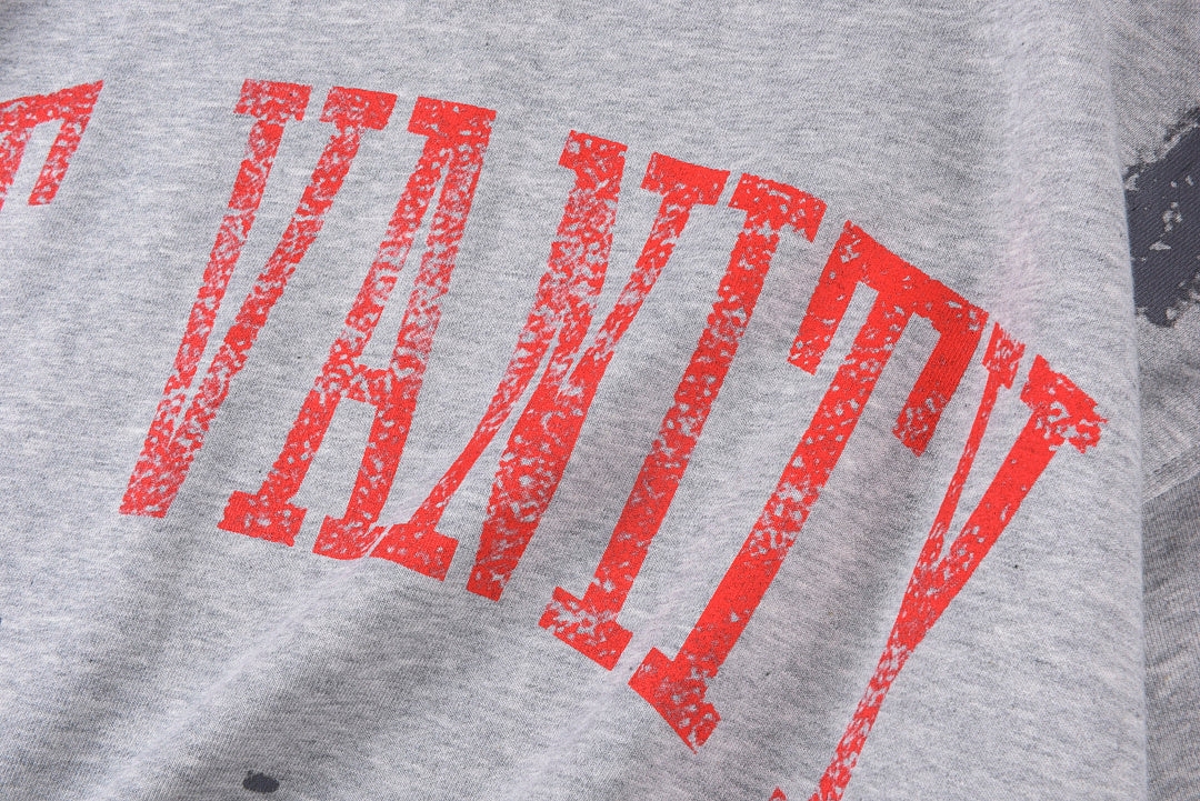 Saint Vanity Vintage Print Cotton Crewneck Sweatshirt Vol. II - Light Gray - product image 7