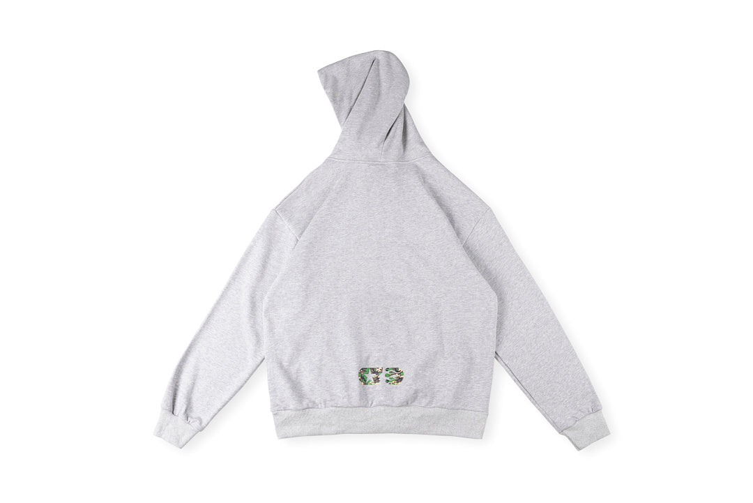 Hellstar Studios No Guts No Glory Marathon Cotton Sweatshirt - Light Gray - product image 2