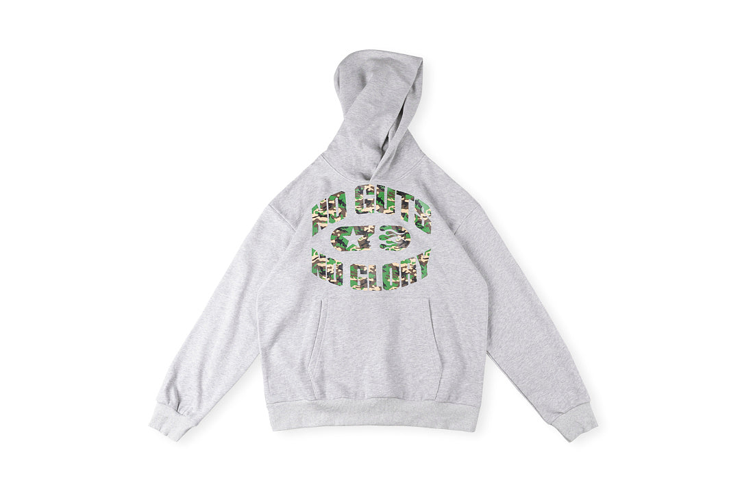Hellstar Studios No Guts No Glory Marathon Cotton Sweatshirt - Light Gray - product image 1