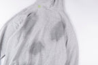 Hellstar Studios Zip-Up Distressed Embroidery Graffiti Cotton Hoodie - Light Gray - product image 12