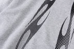 Hellstar Studios Flame Print Cotton Hoodie - Light Gray - product image 12