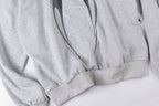 Hellstar Studios Flame Print Cotton Hoodie - Light Gray - product image 13