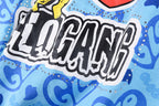 Glo Gang The Glory Full Zip Drink Cartoon Crystal Embroidery Hoodie - Light Blue - product image 10