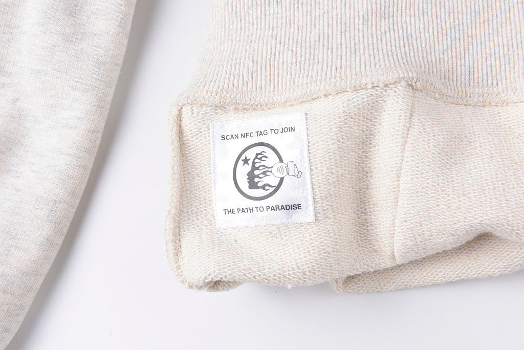 Hellstar Studios Meditation Theme Hoodie - Light Gray - product image 4