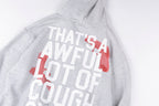 That's A Awful Lot of Cough Syrup Pistol Print Hoodie - Light Gray - product image 11